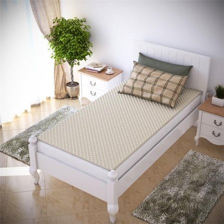 EVERYDAY HOME Everyday Home 66-52-TXL-T Egg Crate Mattress Topper - Twin Extra Large Size 66-52-TXL-T